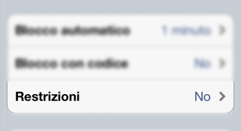 Guida: come impostare le restrizioni sul nostro iPhone