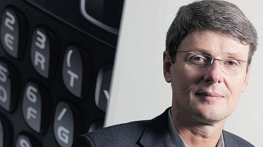 Thorsten Hein, CEO di RIM: Il mio secondo telefono è un Samsung Galaxy S3