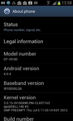 Samsung Galaxy S2: rilasciato l'aggiornamento ad Android 4.0.4 ICS