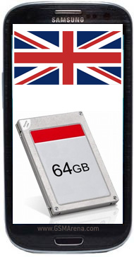 Samsung Galaxy S3 nero con 64 GB di memoria arriva a Ottobre in UK