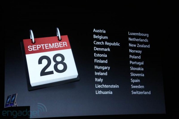 Apple annuncia il nuovo iPhone 5, display da 4 pollici e fotocamera da 8 Megapixel