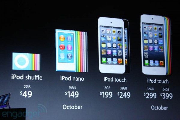 Riassunto novità della conferenza stampa Apple: iPhone 5, iOS 6, iTunes 11, iPod Nano, iPod Touch 5G