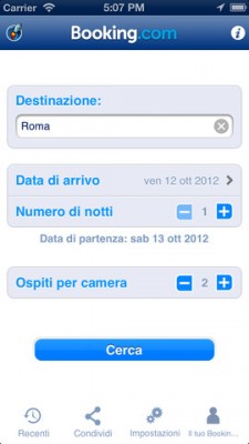 L'app Booking.com si aggiorna con tante novità e il supporto a Passbook di iOS 6