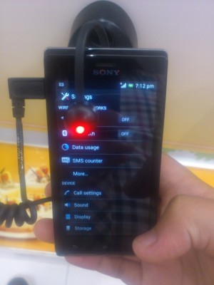 Sony Xperia J avrà la funzione integrata SMS Counter