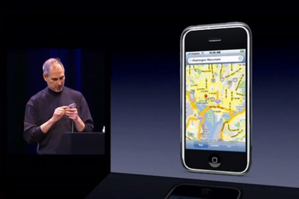 L'app Mappe non era prevista all'inizio dello sviluppo dell'iPhone