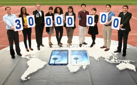 Samsung ha venduto 30 milioni di Galaxy S3