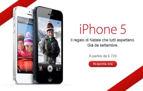 Apple iPhone 5: migliora la disponibilità in Italia