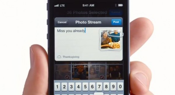 Apple iPhone 5: spot "Turkey" dedicato alla funzione Photo Stream di iOS 6