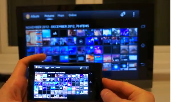 Sony Xperia T: video dimostrativo della funzionalità Wi-Fi Miracast