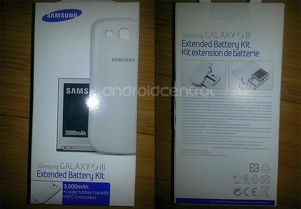 Samsung Galaxy S3: arriva presto il kit della batteria da 3000 mAh
