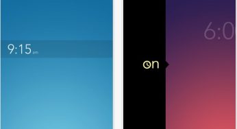 Rise, una sveglia minimalista per iPhone
