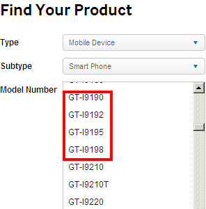 Samsung Galaxy S4 Mini: confermata la versione 4G LTE sul sito ufficiale