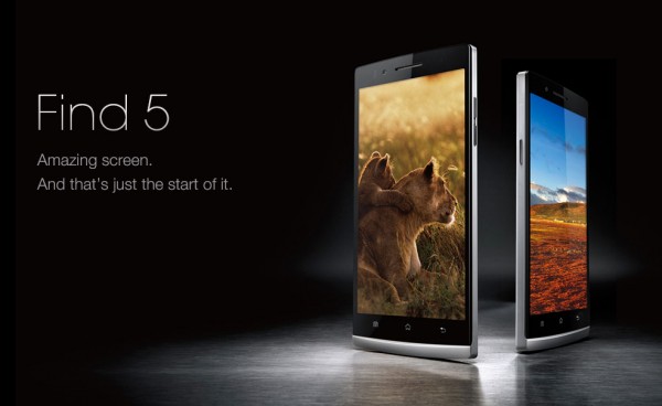 Oppo Find 5 disponibile per la vendita in Italia al prezzo di 399 euro