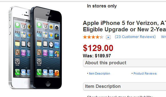 Walmart sconta negli USA l'iPhone 5 e l'iPhone 4S