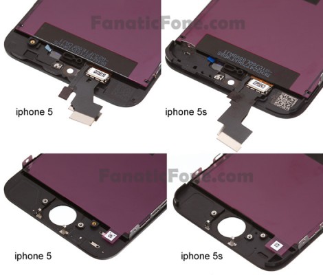 Apple iPhone 5S: nuova foto del display e dei componenti interni