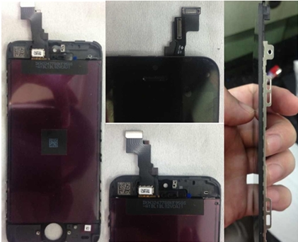 Apple iPhone 5S: immagini del display e della scheda madre