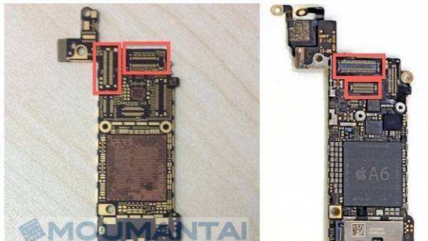 Apple iPhone 5S: immagini del display e della scheda madre