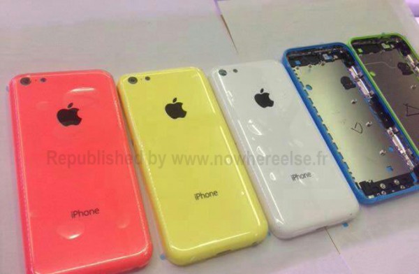 iPhone low cost: nuova foto delle cover colorate