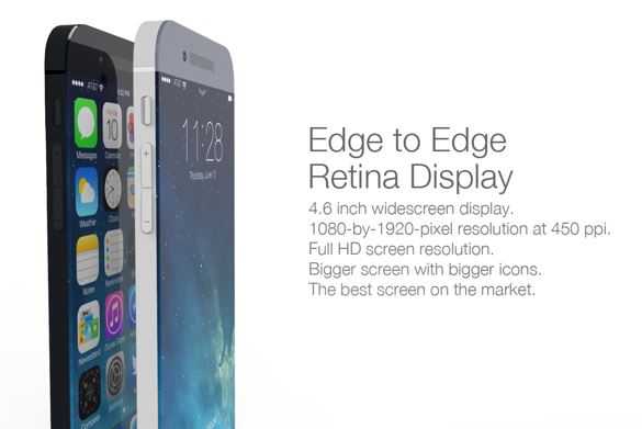 iPhone 6: nuovo video di concept che mostra il Retina Display da 4.6 pollici