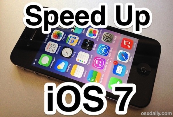 iOS 7 lento, ecco i consigli per migliorare le prestazioni dell'iPhone