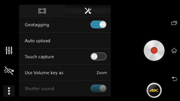 Sony Xperia Sirius: immagini confermano supporto registrazione video 4K