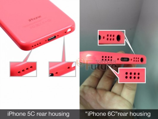 iPhone 6C: prima immagine della scocca posteriore