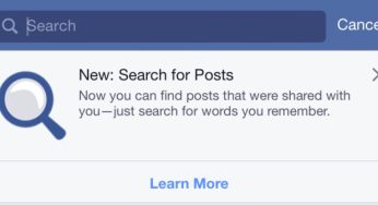 Come cercare un post specifico nella timeline di Facebook