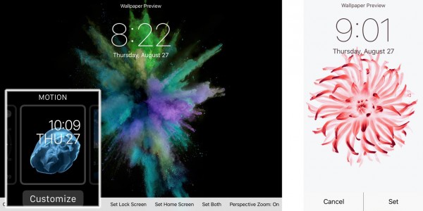 iPhone 6S supporterà gli sfondi animati di iOS 9
